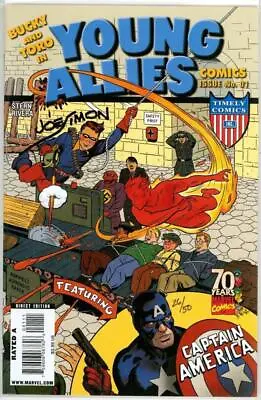 Buy Young Allies #1 70th Ann Dynamic Forces Signed Joe Simon Timely Captain America • 109.99£