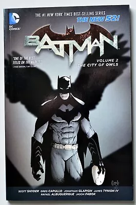 Buy Batman - The City Of Owls - Volume Two - TPB - 2013 - High Grade - Near Mint • 10£
