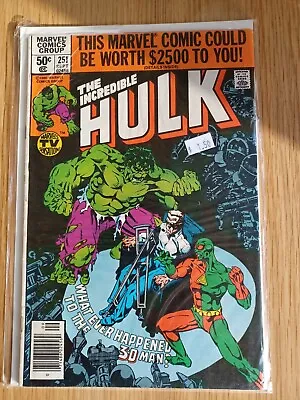 Buy Incredible Hulk 251 - 1980 • 8.99£