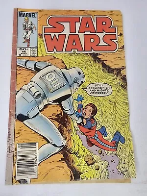 Buy STAR WARS #86 PRINCESS LEIA ORGANA STORMTROOPER ALDERAAN BOB MCLEOD 1984 Marvel • 8£