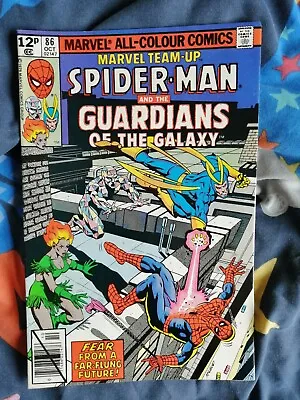 Buy Marvel Team-Up #83/86 ''Spider-Man And Guardians Of Galaxy , 1978  VG Nick Fury • 9£