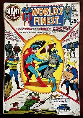 Buy Vintage DC Giant Comics Book G-76 Superman Vs. Batman # 176 Nov. 1970 25 Cents • 10.32£