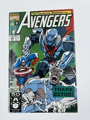 Buy The Avengers # 334. Comic 1991 Captain America. Bagged & Boarded • 3.77£