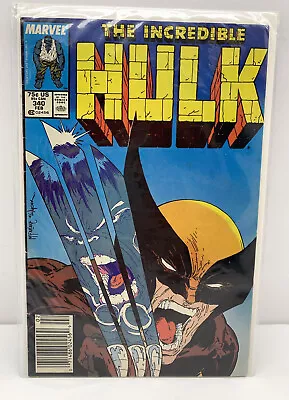 Buy Marvel Comics Feb 1987 The Incredible Hulk #340 Comic Book • 71.15£