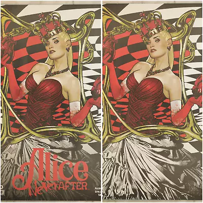 Buy Alice Never After #2 1:25 Trade & Virgin Variant Hughes Cover Boom Studios • 39.46£