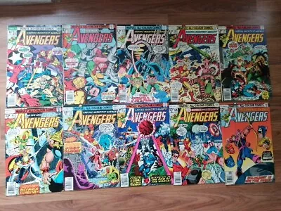 Buy Avengers Comics Bundle, 153, 157, 160, 163, 164, 166, 168, 169, 170, 172. Marvel • 25£