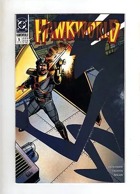 Buy Hawkworld -dc Comic Usa - Oct 1990 - #5  - Vg • 3.50£