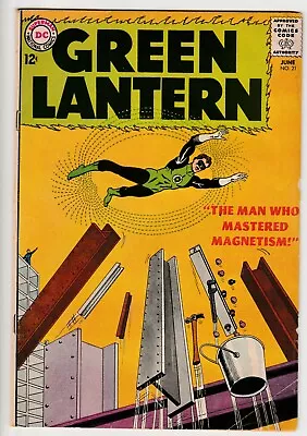 Buy Green Lantern #21 • 1963 • Vintage DC 12¢ 1st Appearance & Origin Of Dr. Polaris • 5.50£