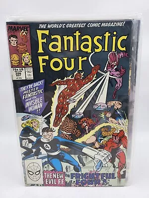 Buy Fantastic Four #326 VF/NM THING Becomes Human Marvel 1989 • 6.32£