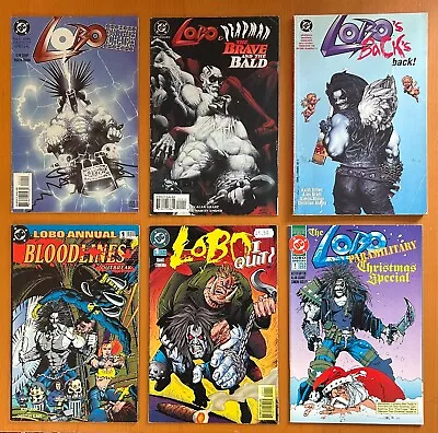 Buy Lobo Job Lot Of 9 X Comics And 1 X TPB (DC 1991 To 2002) 10 X Issues • 52.12£