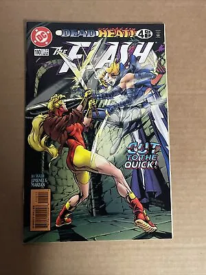 Buy Flash #110 First Print Dc Comics (1996) Dead Heat • 1.57£