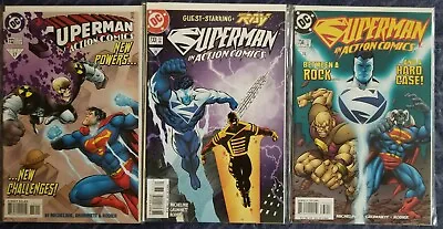 Buy Superman In Action Comics #732-734 DC Comics 1997 NM • 3.21£