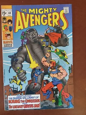Buy Avengers #69 VF. Near Mint  1st Grandmaster Squadron Sinister! Kang Appearance! • 144.56£