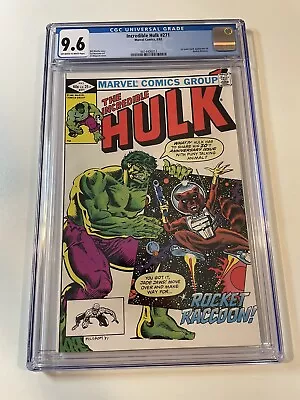Buy Incredible Hulk #271 CGC 9.6 - 1st Comic Appearance Rocket Raccoon (Marvel 1982) • 272.76£