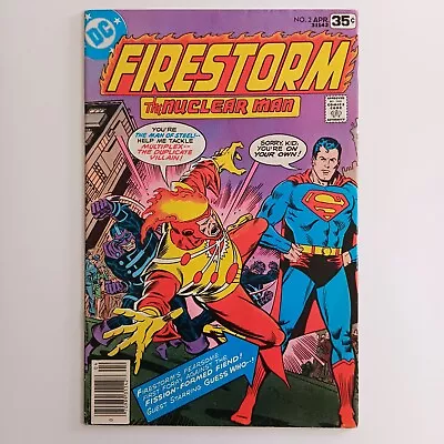 Buy Firestorm The Nuclear Man, #2 (1978) DC Comics | Z 1- VF- • 8.60£