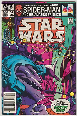 Buy Star Wars #54 (Dec 1981, Marvel), G-VG Condition (3.0) • 3.95£