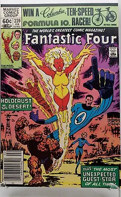 Buy Fantastic Four #239 (1982) 1st App Nova, 1St App AUNT PETUNIA, Newsstand NM- • 37.30£