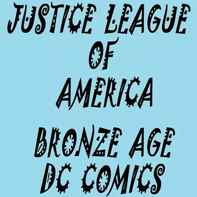 Buy Justice League Of America 117 118 122 136 138 174 175 178 199 201 Annual 3 • 3.96£
