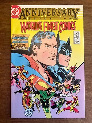 Buy World's Finest Comics 300 DC Comic Newsstand Variant Batman Superman 1984 • 4£