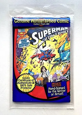 Buy Action Comics #700 Superman Signed By Guice W/ COA • 15.99£