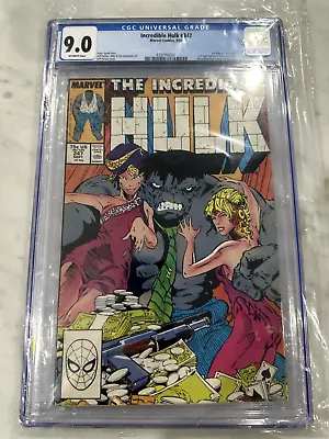 Buy Incredible Hulk #347 CGC 9.0 1st App. Of Joe-fixit, 1st App. Marlo Chandler • 46.65£