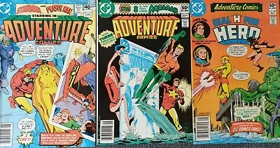 Buy Adventures Comics #472 #475 #481 DC 1980/81 Comic Books • 7.90£