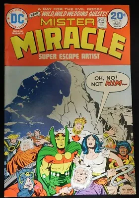 Buy Mister Miracle 18 Dc Comic Darkseid Highfather Jack Kirby Mike Royer 1974 Fn+ • 6.43£