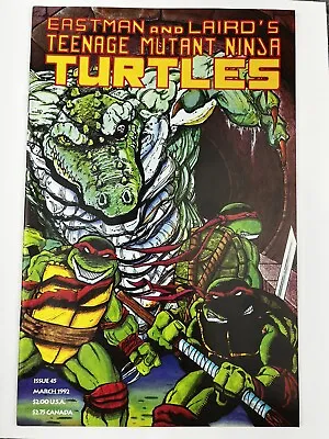 Buy 1992 Mirage Studios Teenage Mutant Ninja Turtles #45 Fn/vf Leatherhead Comic • 36.19£
