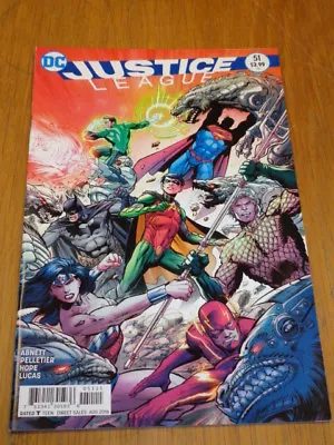Buy Justice League #51 Dc Comics August 2016 Vf (8.0) • 2.49£