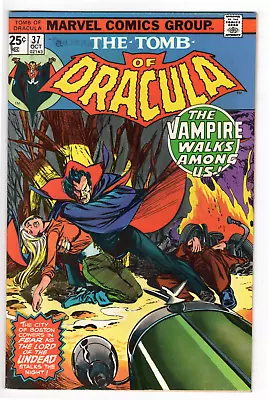 Buy The Tomb Of Dracula #37 October 1975 Marvel Comics VeryFine+ • 26.05£