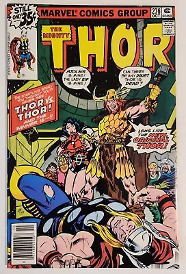 Buy Thor #276 (1978, Marvel) NM- 1st App Red Norvell As Thor • 5.19£