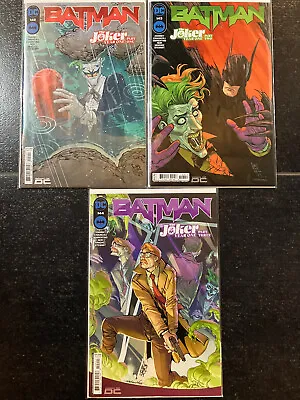 Buy Batman #142-143-144 Joker Year One Full Set - Main Cover - 1st Print - Dc (2024) • 19.82£