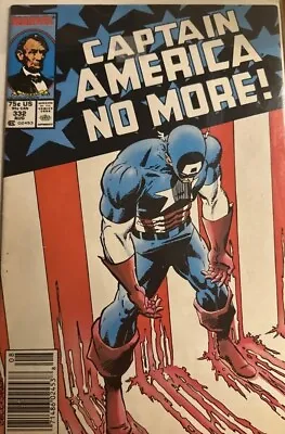 Buy Marvel Comics Captain America No More # 332 HYDRA FALCON 1987 • 15.83£