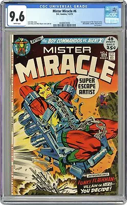 Buy Mister Miracle #6 CGC 9.6 1972 4048003006 • 391.35£