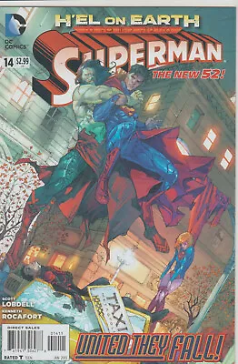 Buy Dc Comics Superman #14 January 2013 New 52 1st Print Nm • 2.25£