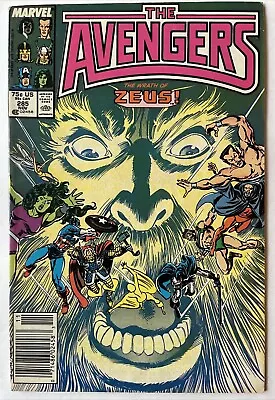 Buy Avengers #285 • Mark Jewelers Insert Variant! Zeus Cover! (Marvel 1987) MidGrade • 3.95£