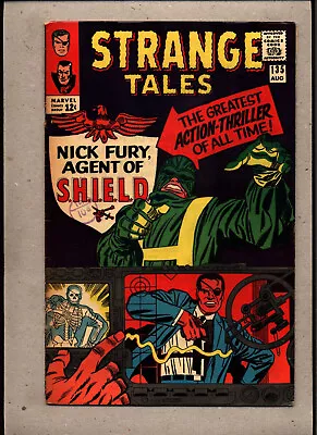 Buy STRANGE TALES #135_AUGUST 1965_VERY GOOD_1st NICK FURY, AGENT OF S.H.I.E.L.D! • 1.20£