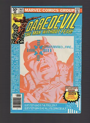 Buy Daredevil #167 - Frank Miller Artwork - Higher Grade Minus • 12£