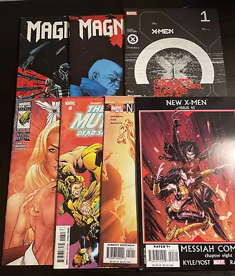 Buy X-Men 7 Comic Lot - Magneto 3 4 X-Men 1 ￼Legacy 216 New Mutants 6 12 New 45 • 8.67£