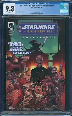 Buy Star Wars The High Republic Adventures #4 CGC 9.8 Cover A Dark Horse Comics 2023 • 35.57£