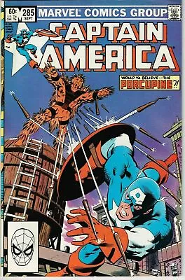 Buy Captain America #285 (1968) - 9.0 VF/NM *Letting Go/Nomad/Porcupine* • 6.40£