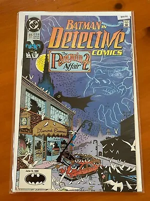 Buy Batman In Detective Comics 615 - High Grade Comic Book - B44-81 • 7.91£