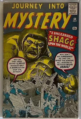 Buy Journey Into Mystery #59 Atlas Comics 7/60 • 269.51£