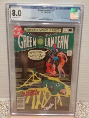 Buy Green Lantern #124 CGC 8.0  DC Comics  1980  The Secret Of Sinestro  🇺🇸🇺🇸 • 39.53£