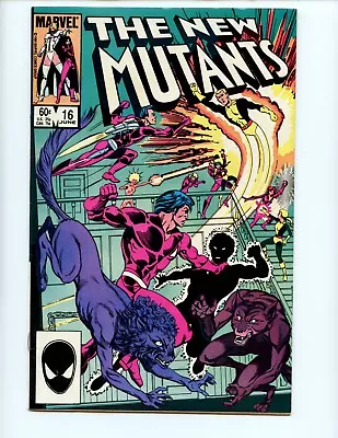 Buy New Mutants #16 Comic Book 1984 VF- 1st Warpath Marvel Comics • 5.51£