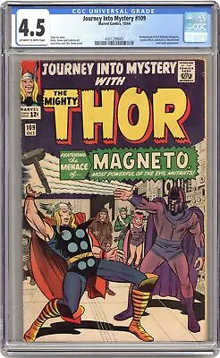 Buy Thor Journey Into Mystery #109 CGC 4.5 1964 4301299005 • 137.96£
