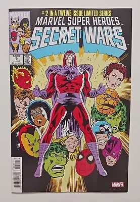 Buy Marvel Super Heroes Secret Wars #2 Facsimile Reprint  Comic Near Mint + • 3.57£