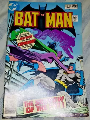 Buy Batman #323 VF 8.0 The Shadow Of The Cat May 1980 DC Comics • 15£