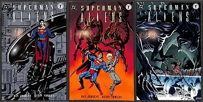 Buy Superman Vs Aliens #1-3 Complete Set • 34.95£
