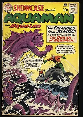 Buy Showcase #30 VG 4.0 1st Aquaman Tryout Issue! Aqualad!  DC Comics 1961 • 256.95£